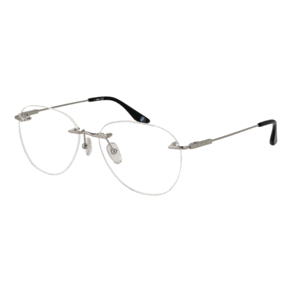 BMW Brille BW5067-H 56016 – 45° Seitenansicht BMW )} Brille BW5067-H 56016 in Silber