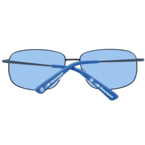 Rückansicht der BMW Motorsport Sonnenbrille BS0025 6002M – Metall Rahmen