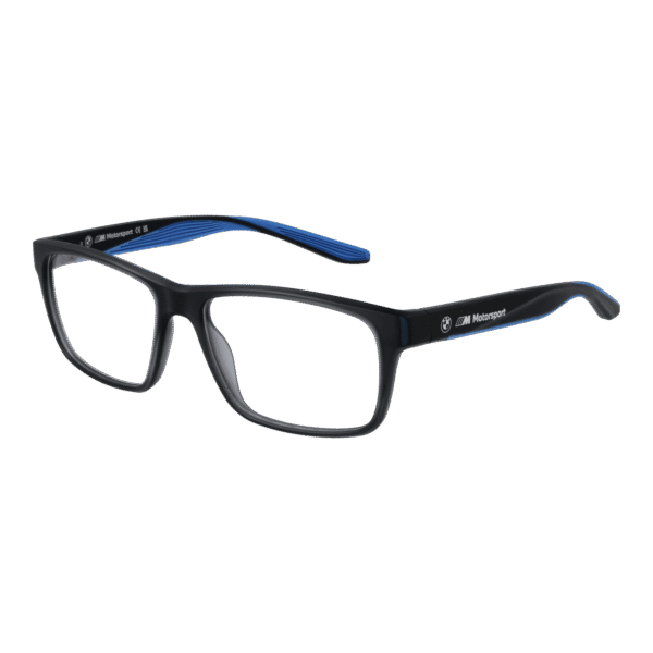 BMW Motorsport Brille BS5011 54020 – 45° Seitenansicht BMW Motorsport )} Brille BS5011 54020 in Grau