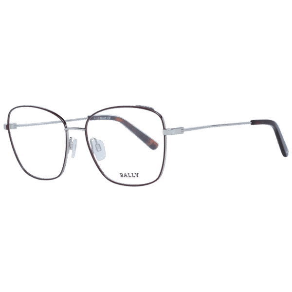 Bally )} Brille BY5021 55071 in Burgunder