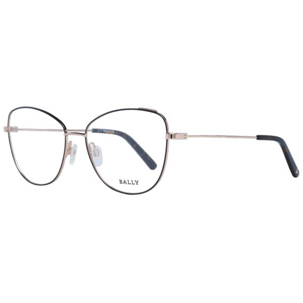 Bally Brille BY5022 56005 – 45° Seitenansicht Bally )} Brille BY5022 56005 in Schwarz