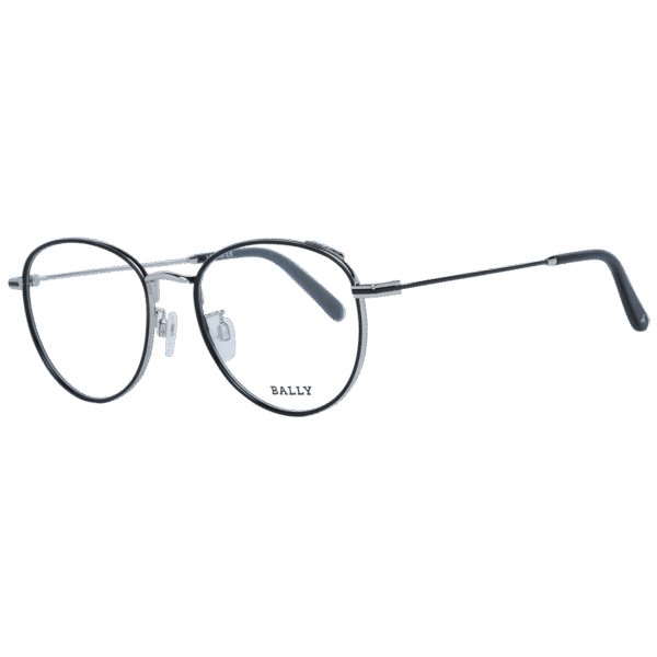 Bally Brille BY5034-H 52005 – 45° Seitenansicht Bally )} Brille BY5034-H 52005 in Schwarz