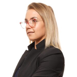 Rückansicht/Bügel der Bally Brille BY5041 55066