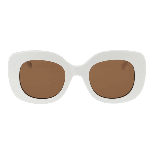 Benetton Sonnenbrille BE5067 51813 – Frontansicht mit Azetat Rahmen und Braun Gläsern