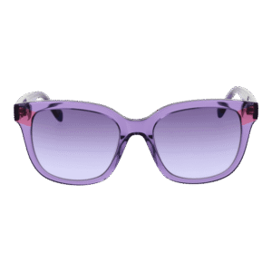 Benetton Sonnenbrille BE5085 53748 – Frontansicht mit Azetat Rahmen und Lila Gläsern