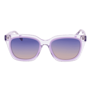 Benetton Sonnenbrille BE5086 52738 – Frontansicht mit Kunststoff Rahmen und Lila Gläsern