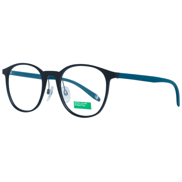 Benetton Brille BEO1010 51001 – 45° Seitenansicht Benetton )} Brille BEO1010 51001 in Schwarz