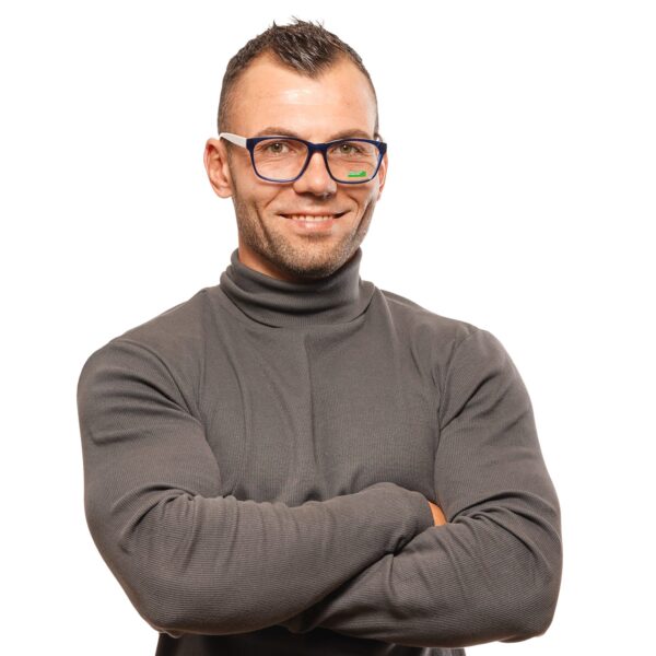 Rückansicht/Bügel der Benetton Brille BEO1034 55622