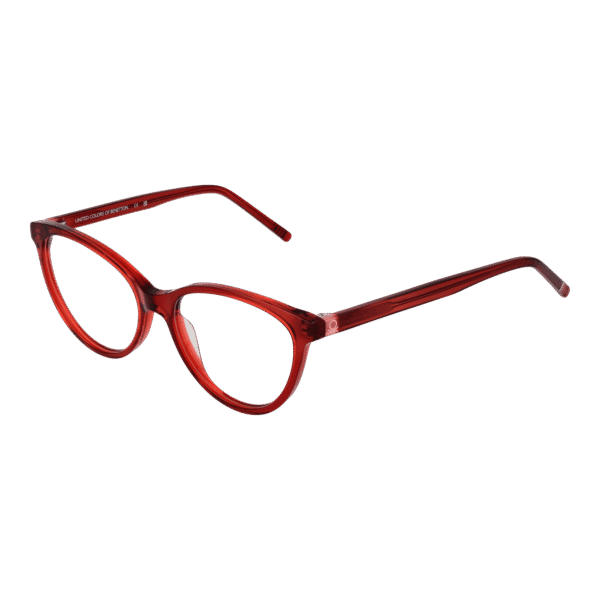 Benetton )} Brille BEO109 53200 in Rot