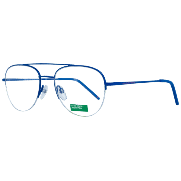 Benetton Brille BEO3027 53686 – 45° Seitenansicht Benetton )} Brille BEO3027 53686 in Blau