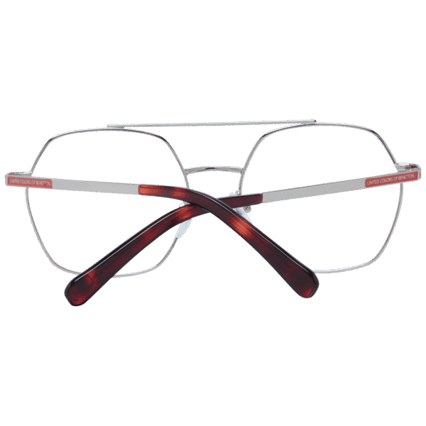 Frontansicht der Benetton Brille BEO3065 53480 – Rahmen Metall