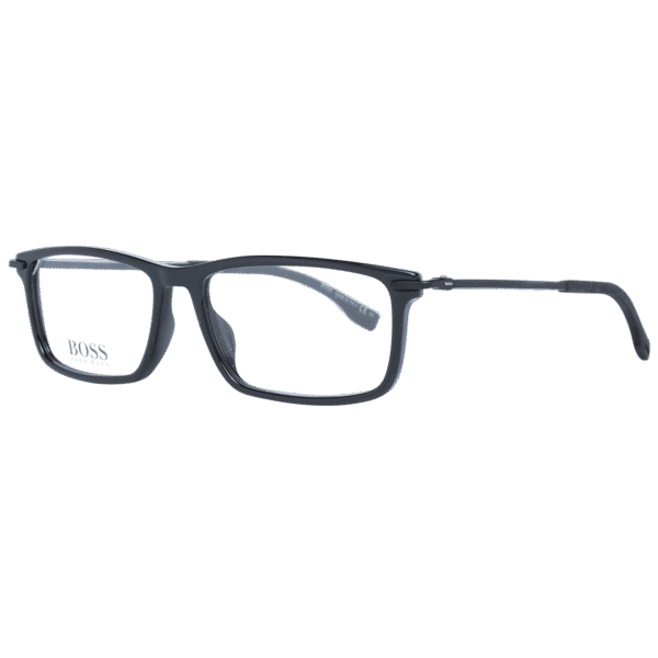 Boss Brille BOSS 1017 55807 – 45° Seitenansicht Boss )} Brille BOSS 1017 55807 in Schwarz