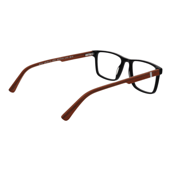 Frontansicht der Botaniq Brille BIO-1020 53104 – Rahmen Bio Azetat