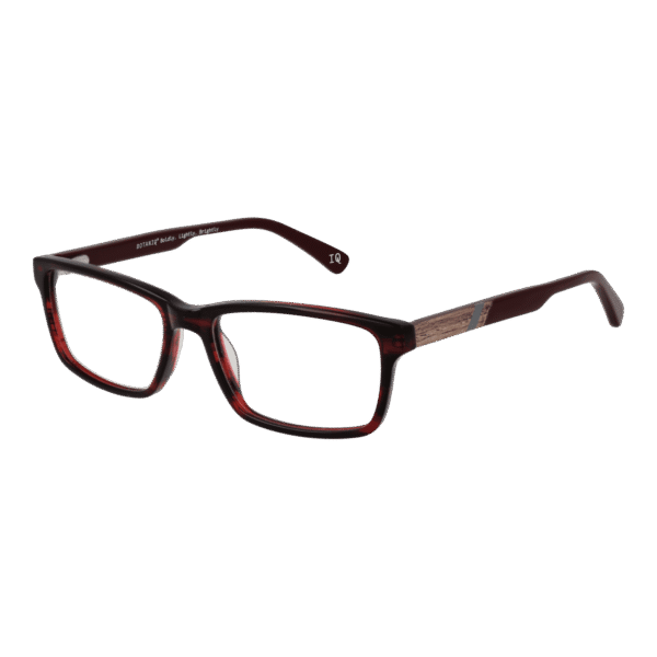 Botaniq )} Brille BIO-1024 54160 in Burgunder