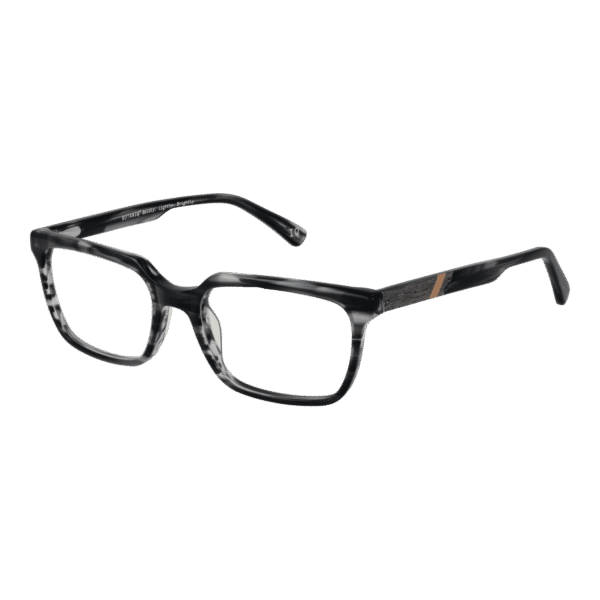 Botaniq Brille BIO-1025 55104 – 45° Seitenansicht Botaniq )} Brille BIO-1025 55104 in Grau