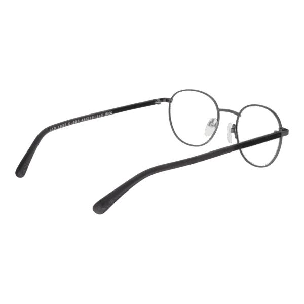 Frontansicht der Botaniq Brille BIO-1027 48005 – Rahmen Edelstahl