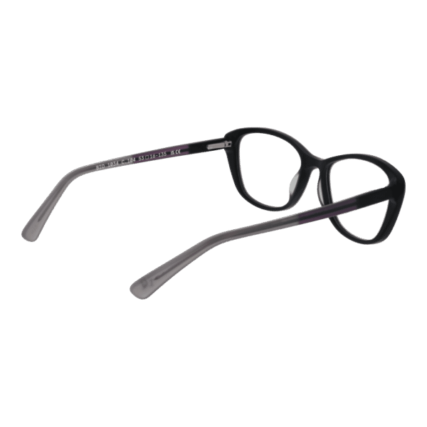Frontansicht der Botaniq Brille BIO-1034 53104 – Rahmen Bio Azetat