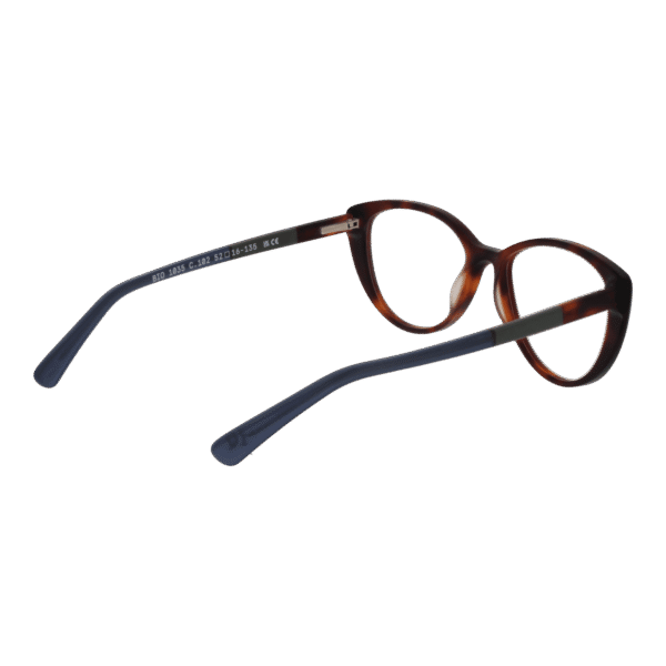 Frontansicht der Botaniq Brille BIO-1035 52102 – Rahmen Kunststoff