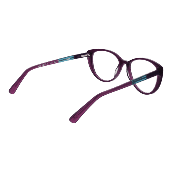 Frontansicht der Botaniq Brille BIO-1035 52161 – Rahmen Azetat