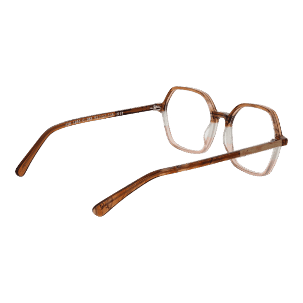 Frontansicht der Botaniq Brille BIO-1036 51103 – Rahmen Kunststoff