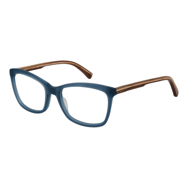 Botaniq )} Brille BIO-1037 53105 in Blau