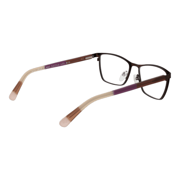 Frontansicht der Botaniq Brille BIO-1038 52003 – Rahmen Metall