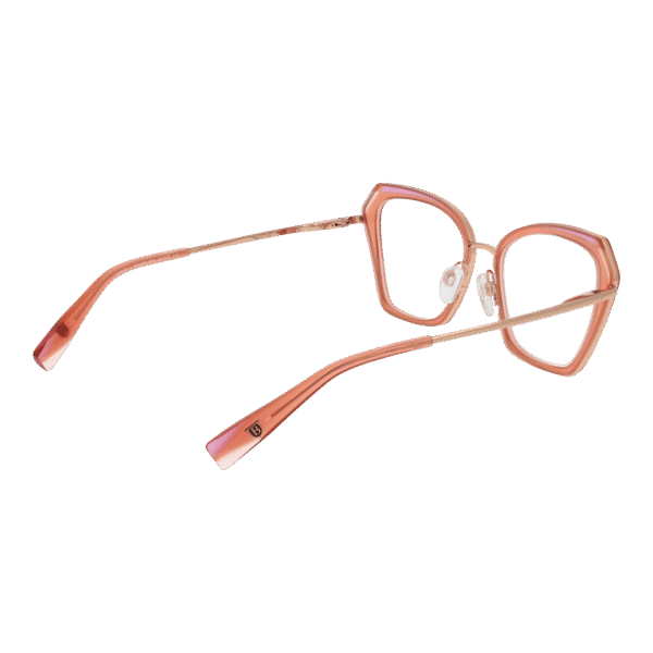 Frontansicht der Bulget Brille BG1837 53P04 – Rahmen Metall