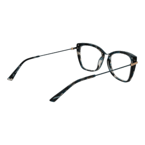 Frontansicht der Bulget Brille BG6460 53G22 – Rahmen Azetat & Metall