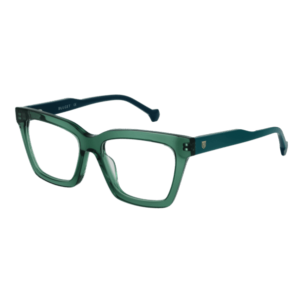 Bulget Brille BG6482 52T01 – 45° Seitenansicht Bulget )} Brille BG6482 52T01 in Grün