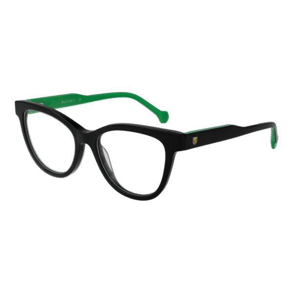 Bulget Brille BG6483 52A01 – 45° Seitenansicht Bulget )} Brille BG6483 52A01 in Schwarz