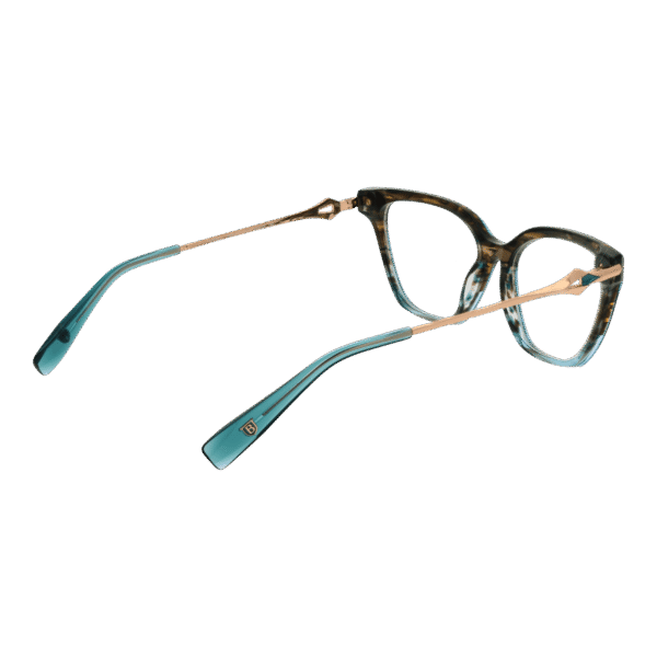 Frontansicht der Bulget Brille BG6513T 53E02 – Rahmen Azetat