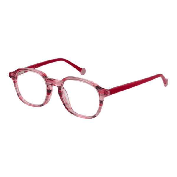 Bulget Brille BGK6047 44E01 – 45° Seitenansicht Bulget )} Brille BGK6047 44E01 in Rosa