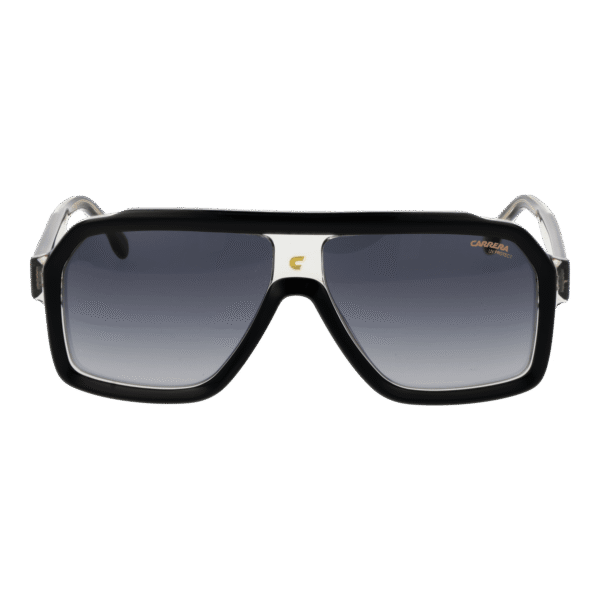 Carrera Sonnenbrille CARRERA 1053/S 6008A9O – Frontansicht mit Azetat Rahmen und Grau Gläsern