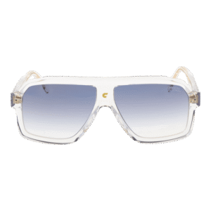 Carrera Sonnenbrille CARRERA 1053/S 609001V – Frontansicht mit Kunststoff Rahmen und Blau Gläsern
