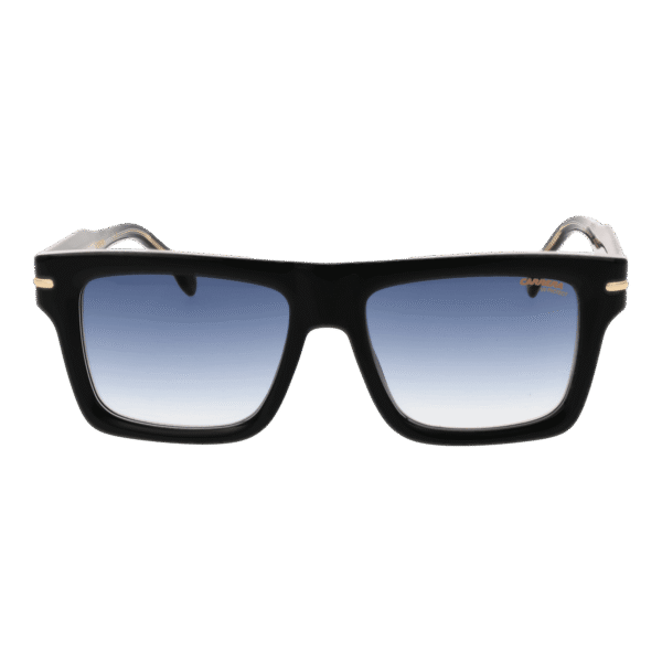 Carrera Sonnenbrille CARRERA 305/S 54M4P08 – Frontansicht mit Azetat Rahmen und Blau Gläsern