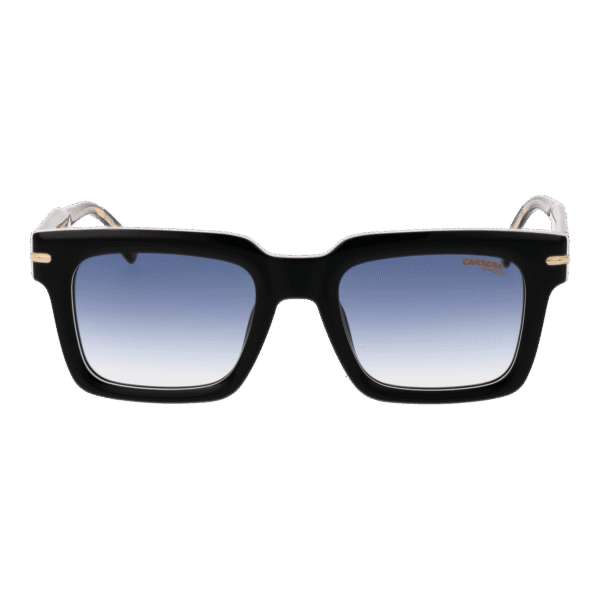 Carrera Sonnenbrille CARRERA 316/S 52M4P08 – Frontansicht mit Azetat Rahmen und Blau Gläsern