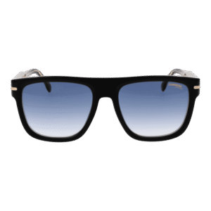 Carrera Sonnenbrille CARRERA 340/S 572M208 – Frontansicht mit Azetat Rahmen und Blau Gläsern