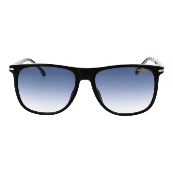 Carrera Sonnenbrille CARRERA 349/S 572M208 – Frontansicht mit Azetat Rahmen und Blau Gläsern