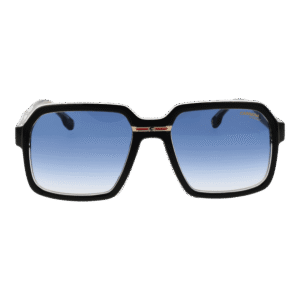 Carrera Sonnenbrille VICTORY C 08/S 567C508 – Frontansicht mit Kunststoff Rahmen und Blau Gläsern