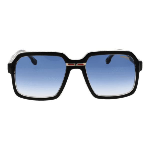 Carrera Sonnenbrille VICTORY C 08/S 567C508 – Frontansicht mit Kunststoff Rahmen und Blau Gläsern