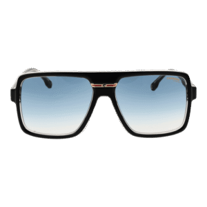 Carrera Sonnenbrille VICTORY C 09/S 597C508 – Frontansicht mit Polyamid Rahmen und Blau Gläsern