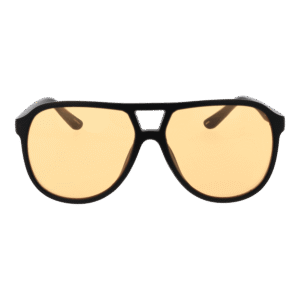 Champion Sonnenbrille CU5134 58C01 – Frontansicht mit Edelstahl Rahmen und Orange Gläsern