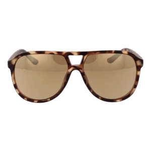 Champion Sonnenbrille CU5134 58C03 – Frontansicht mit Edelstahl Rahmen und Gold Gläsern