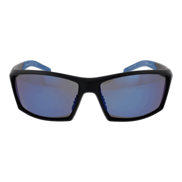 Champion Sonnenbrille CU5142 64C01 – Frontansicht mit Edelstahl Rahmen und Blau Gläsern