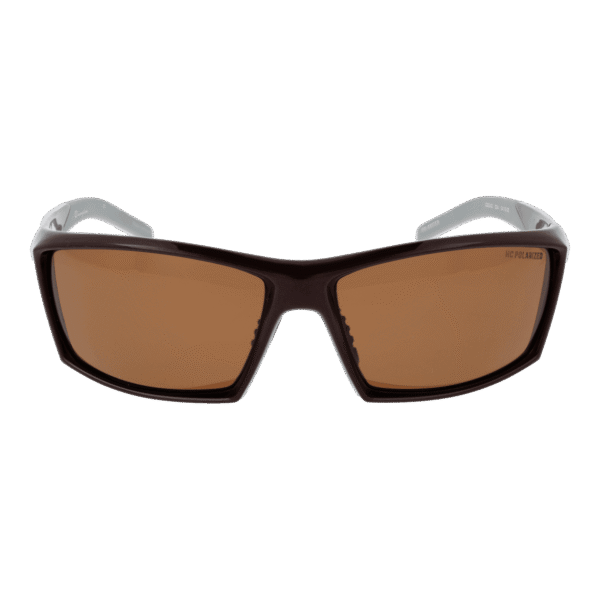 Champion Sonnenbrille CU5142 64C04 – Frontansicht mit Edelstahl Rahmen und Braun Gläsern