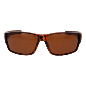 Champion Sonnenbrille CU5146 63C03 – Frontansicht mit Edelstahl Rahmen und Braun Gläsern