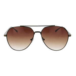 Champion Sonnenbrille CU5148 61C04 – Frontansicht mit Edelstahl Rahmen und Braun Gläsern