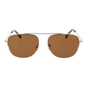Champion Sonnenbrille CU5151 58C01 – Frontansicht mit Metall Rahmen und Braun Gläsern