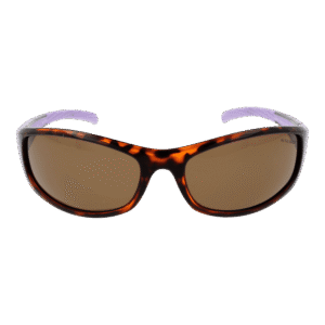 Champion Sonnenbrille CUW5207 64C02 – Frontansicht mit Edelstahl Rahmen und Braun Gläsern