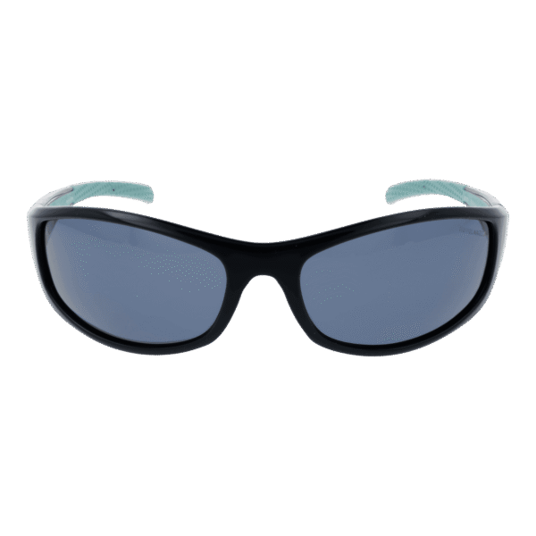Champion Sonnenbrille CUW5207 64C03 – Frontansicht mit Edelstahl Rahmen und Blau Gläsern